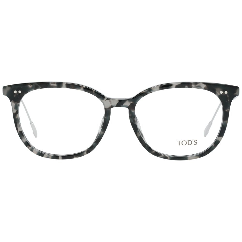 Tod's Black Metal & Plastic Glasses Frames