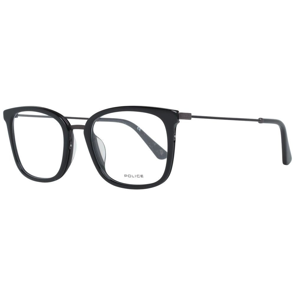 Police Black Metal & Plastic Glasses Frames Police