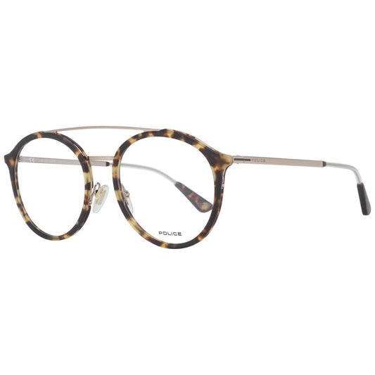 Police Brown Metal & Plastic Glasses Frames