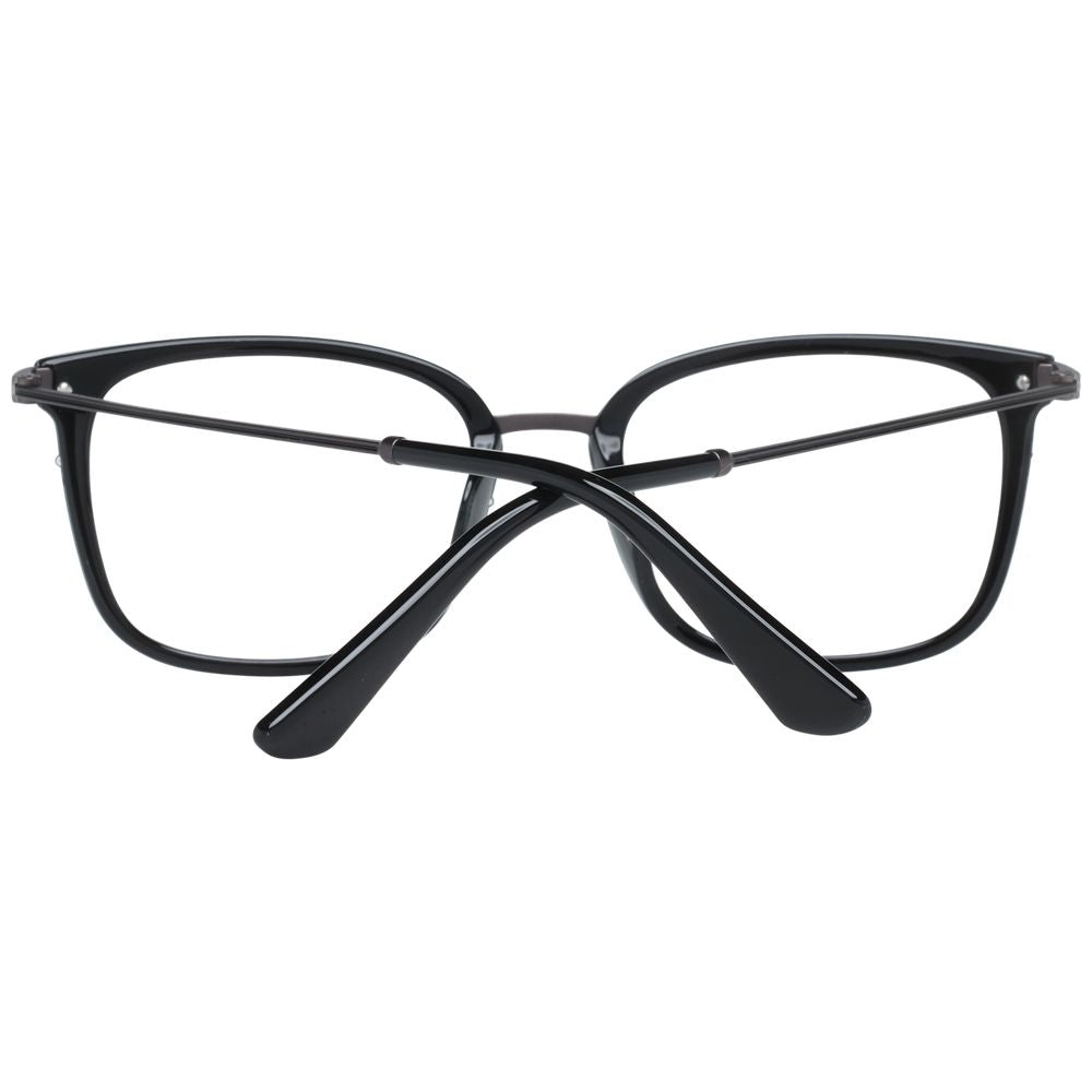 Police Black Metal & Plastic Glasses Frames Police