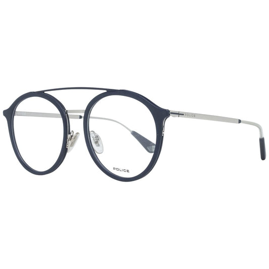 Police Gray Metal & Plastic Glasses Frames