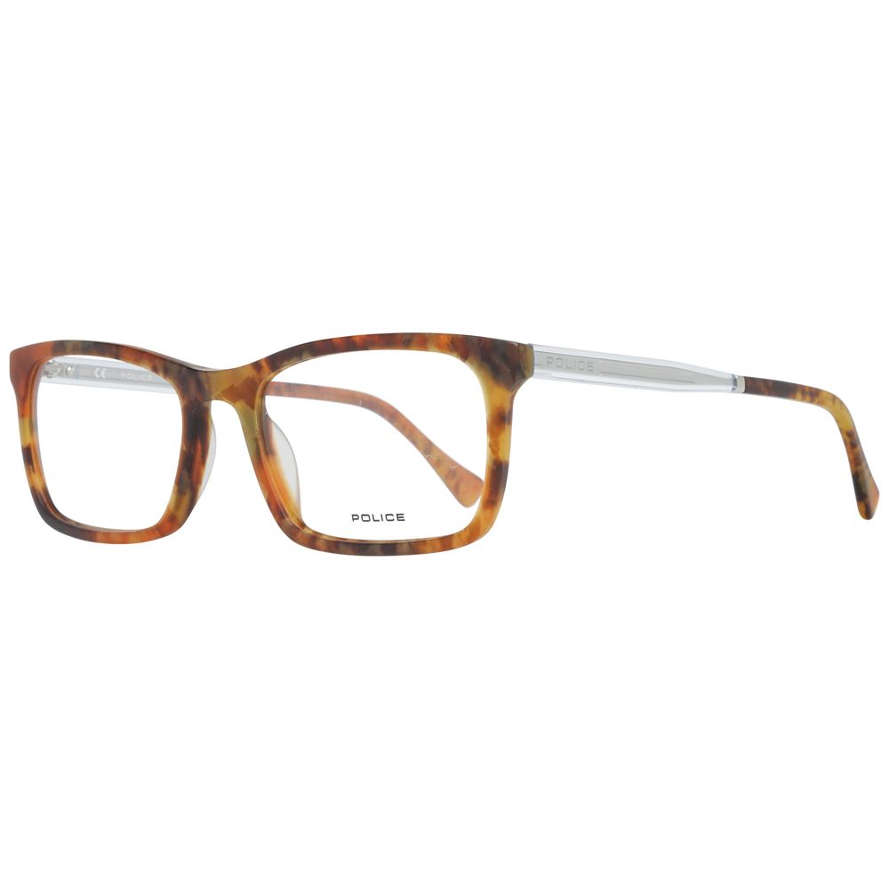 Police Brown Plastic Glasses Frames Police
