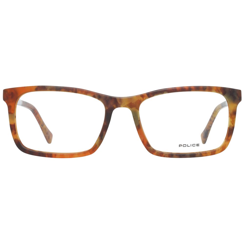 Police Brown Plastic Glasses Frames Police
