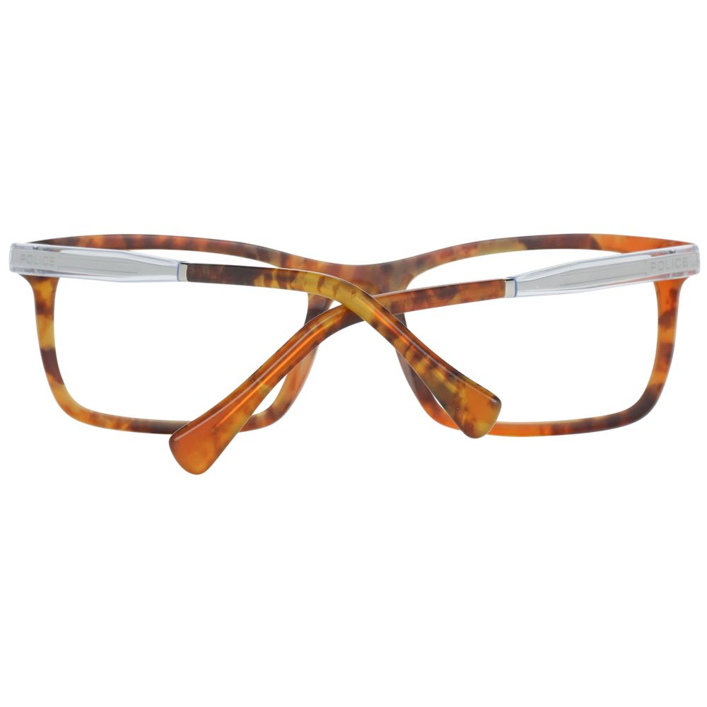 Police Brown Plastic Glasses Frames Police