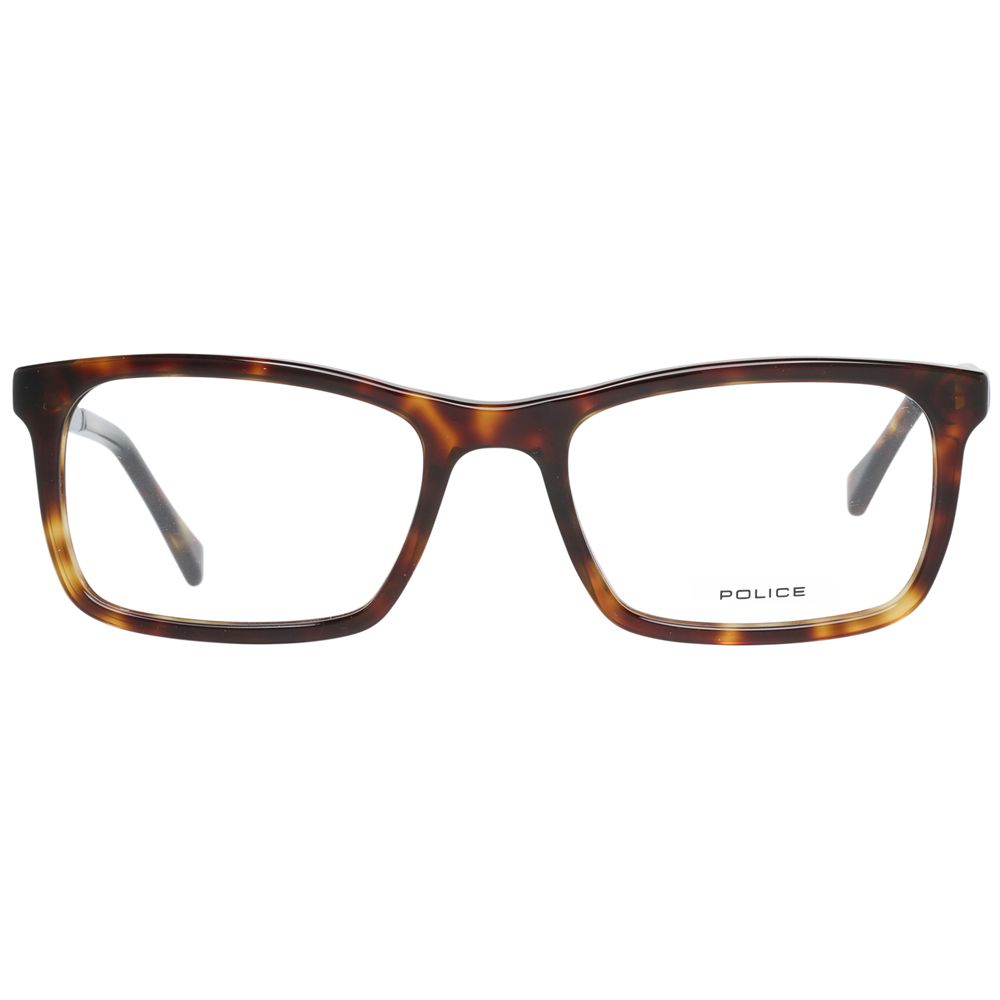 Police Brown Plastic Glasses Frames Police