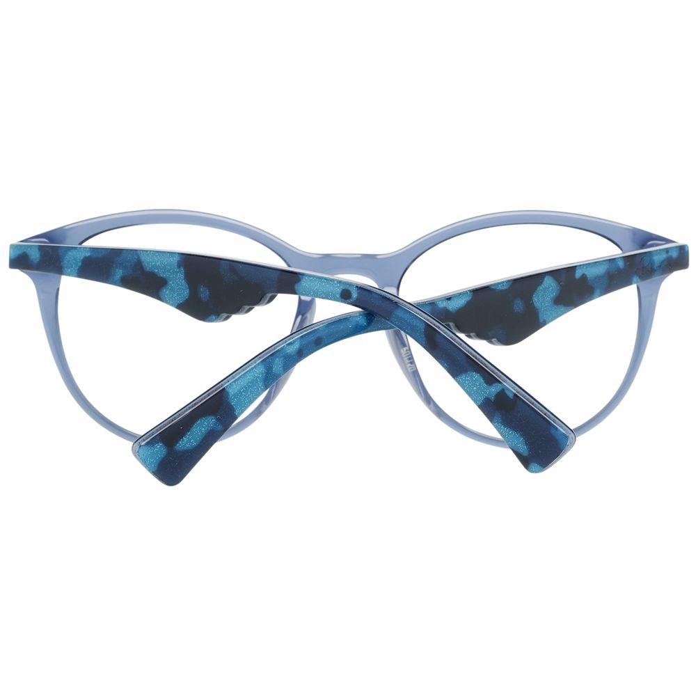 Police Blue Plastic Glasses Frames Police