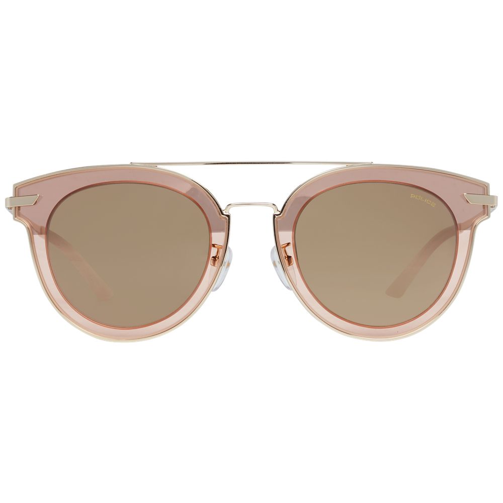 Police Rose Gold Metal & Plastic Sunglasses
