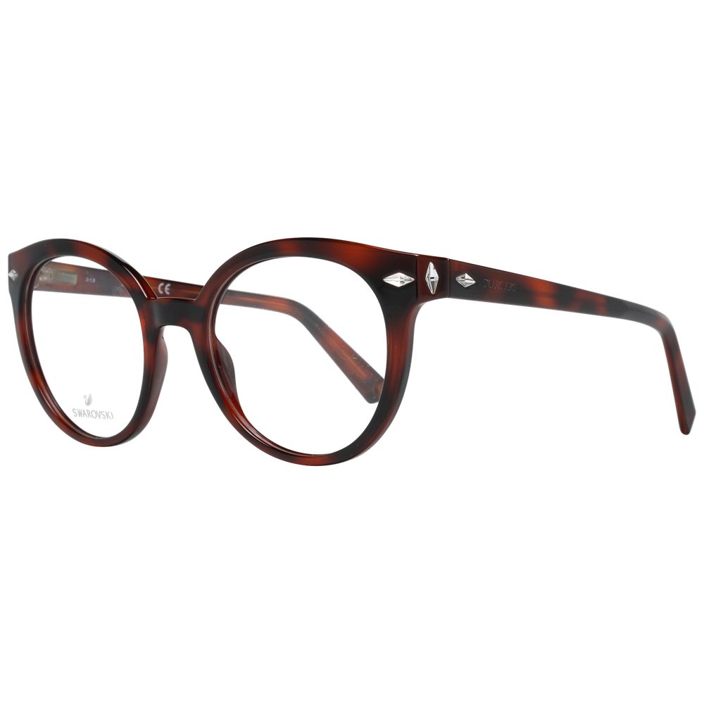 Swarovski Brown Plastic Glasses Frames
