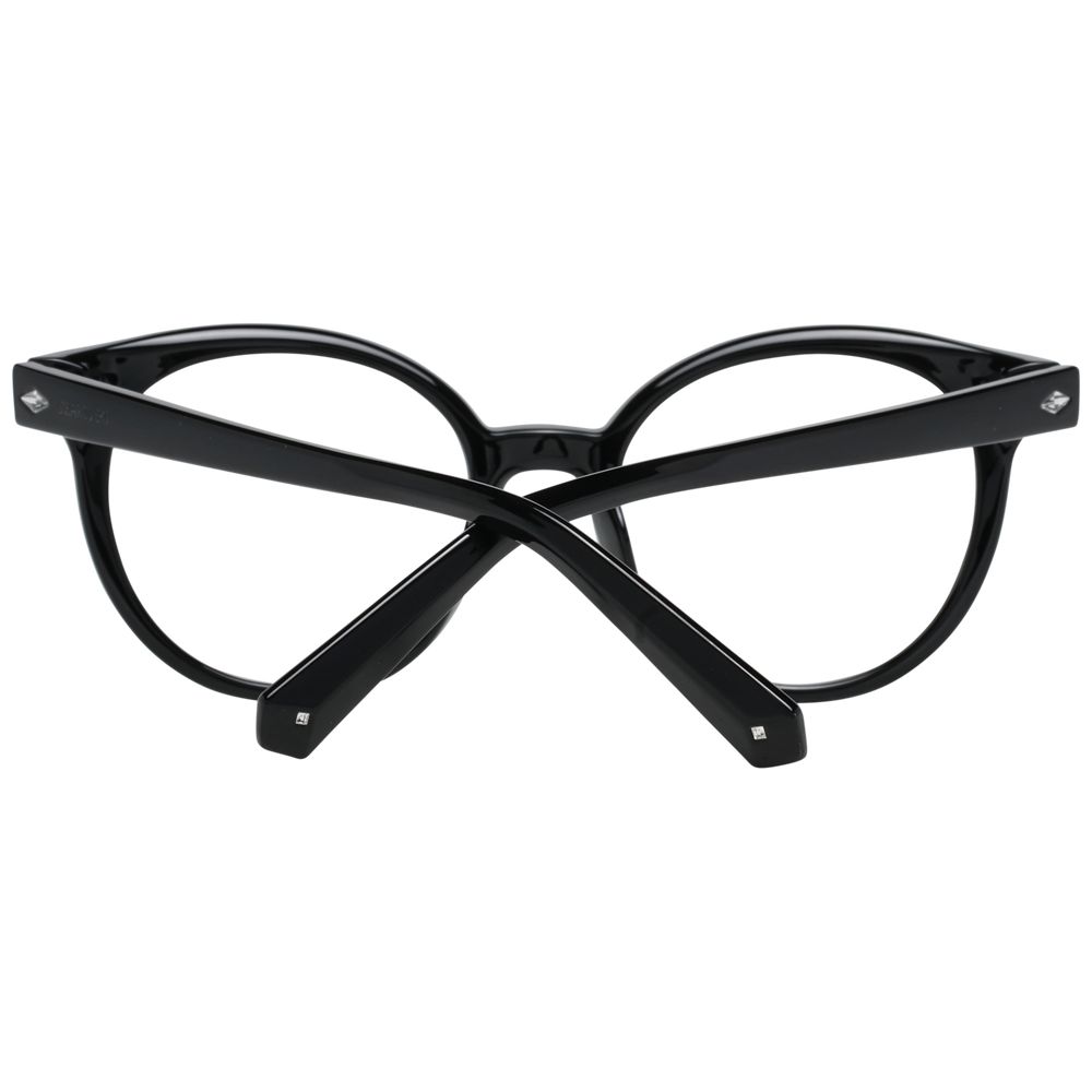 Swarovski Black Plastic Glasses Frames
