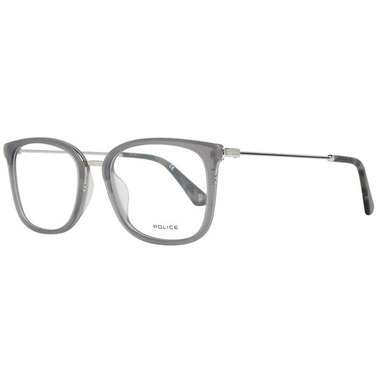 Police Gray Metal & Plastic Glasses Frames