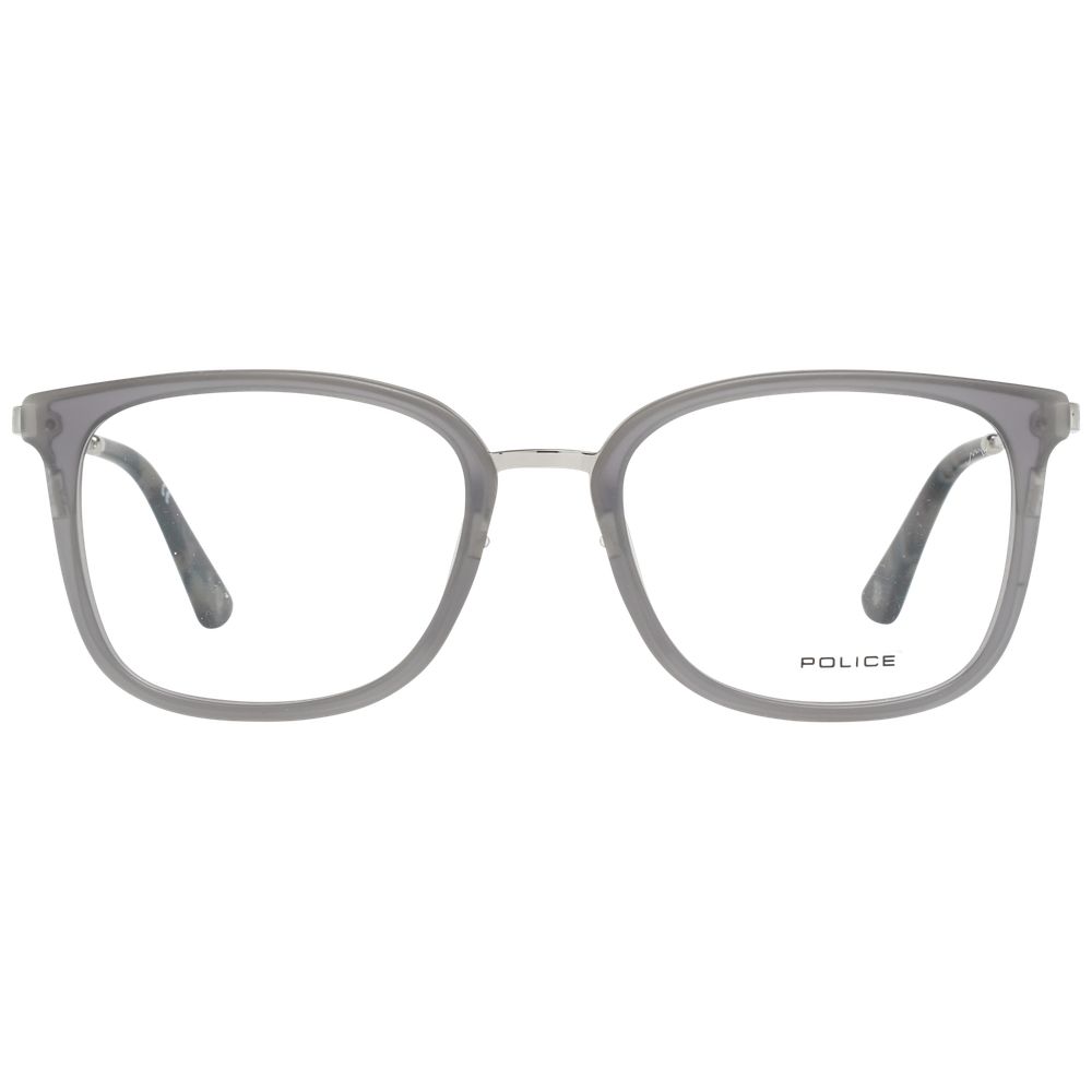 Police Gray Metal & Plastic Glasses Frames