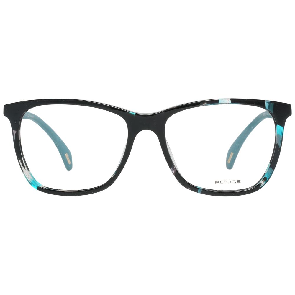 Police Black Metal & Plastic Glasses Frames
