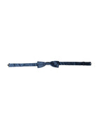 Dolce & Gabbana Blue Satin Silk Adjustable Neck Men Bow Tie - Eljoys Fashion 