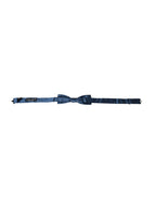 Dolce & Gabbana Blue Satin Silk Adjustable Neck Men Bow Tie - Eljoys Fashion 