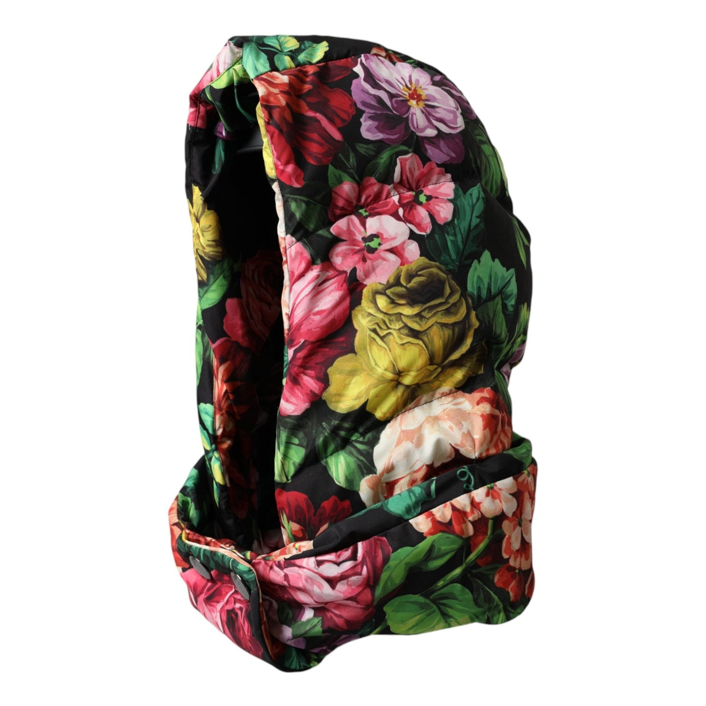 Dolce & Gabbana Hat Multicolor Floral Whole Head Wrap Hat