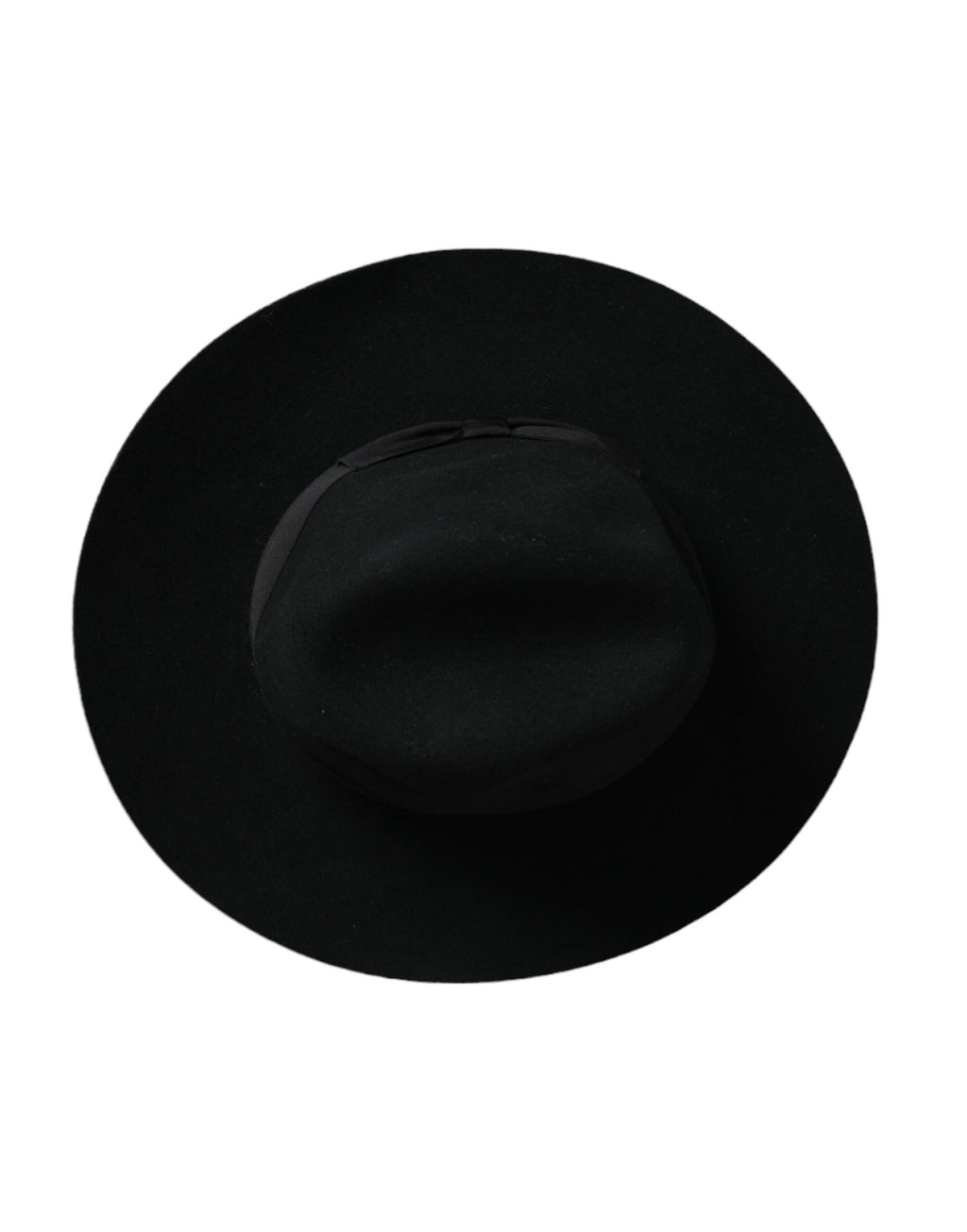 Dolce & Gabbana Black Rabbit Fedora Trilby Women Hat - Eljoys Fashion 