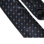 Dolce & Gabbana Dark Blue Polka Dot Silk Adjustable Men Tie