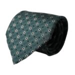 Dolce & Gabbana Green Silk Branded Logo Adjustable Men Tie Dolce & Gabbana