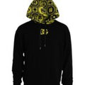 Dolce & Gabbana Black Logo Cotton Hooded Sweatshirt Sweater - Eljoys Fashion 