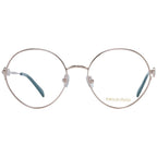 Emilio Pucci rose gold metal glasses frames with sleek design and clear glass lenses, stylish eyewear for modern fashion.