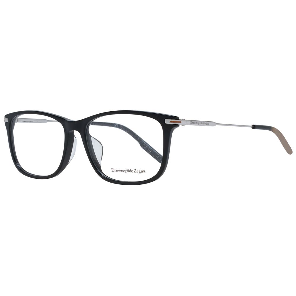 Ermenegildo Zegna Black Plastic Glasses Frames Ermenegildo Zegna