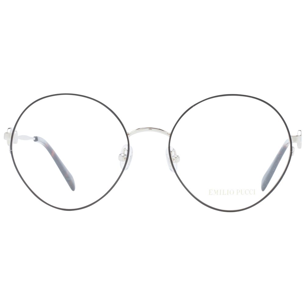Emilio Pucci Black Metal Glasses Frames