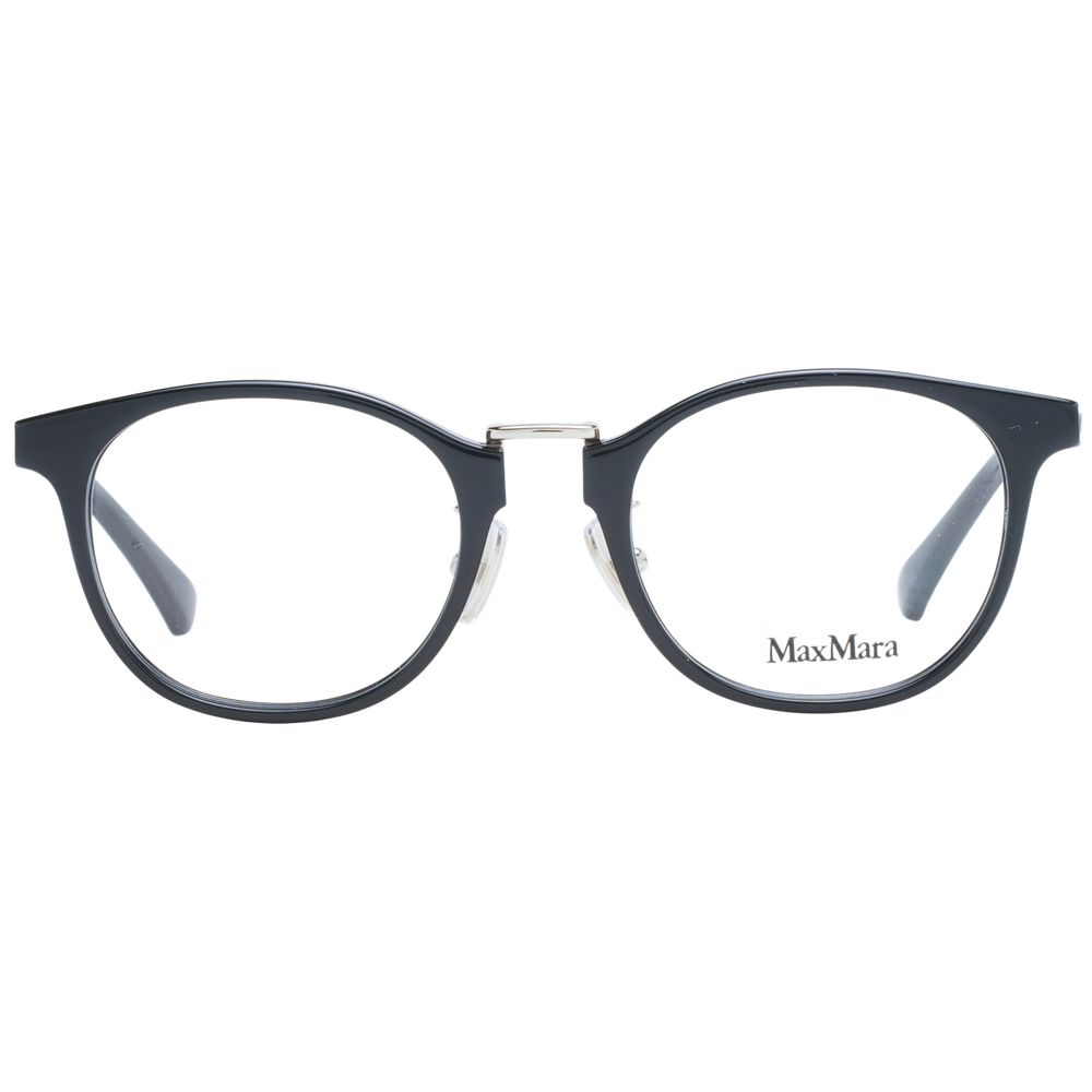 Max Mara Black Plastic Glasses Frames