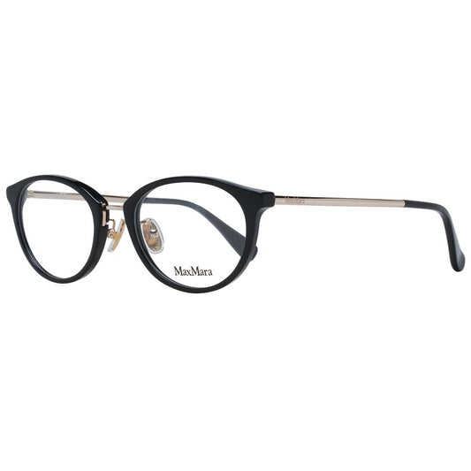Max Mara Black Plastic Glasses Frames