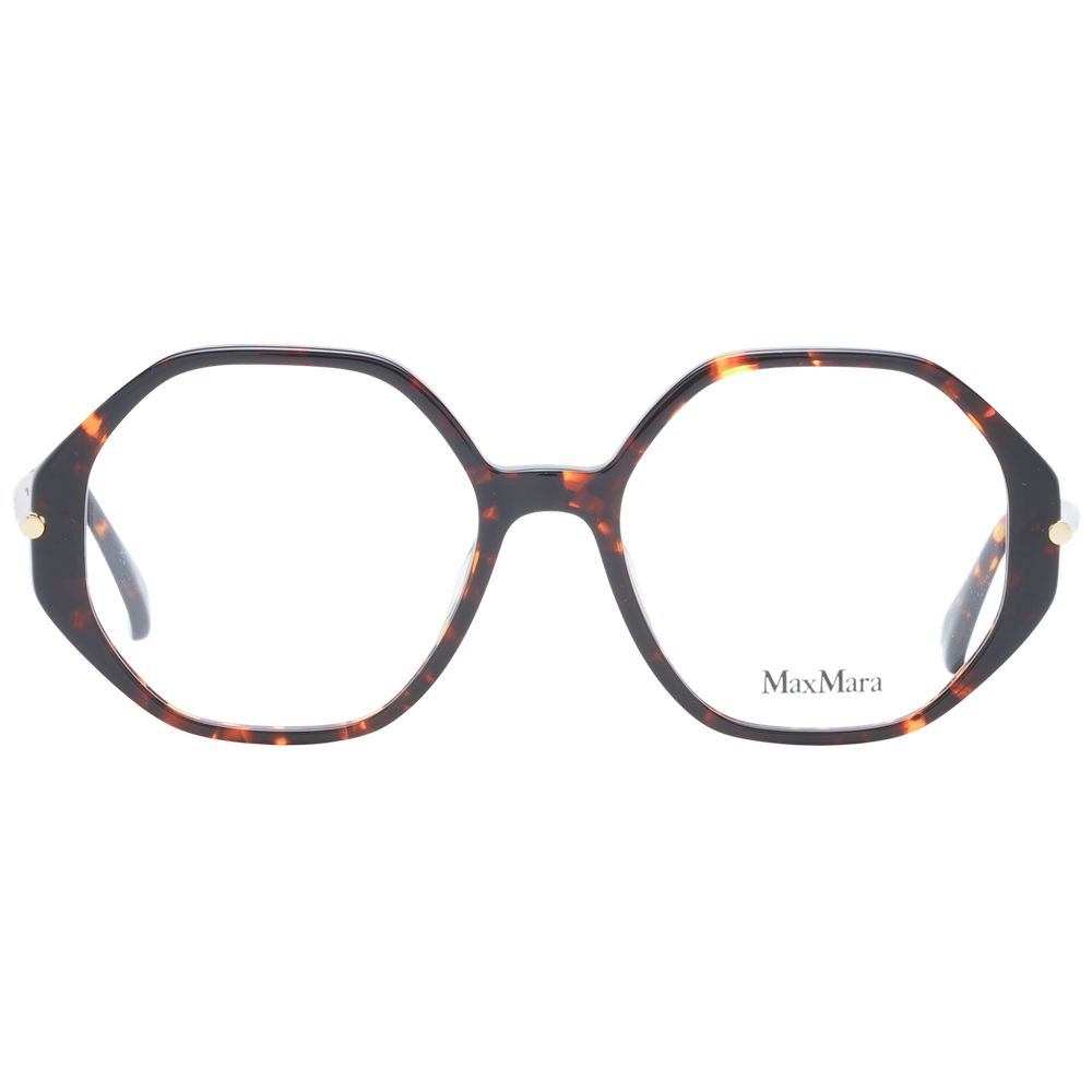Max Mara Brown Plastic Glasses Frames