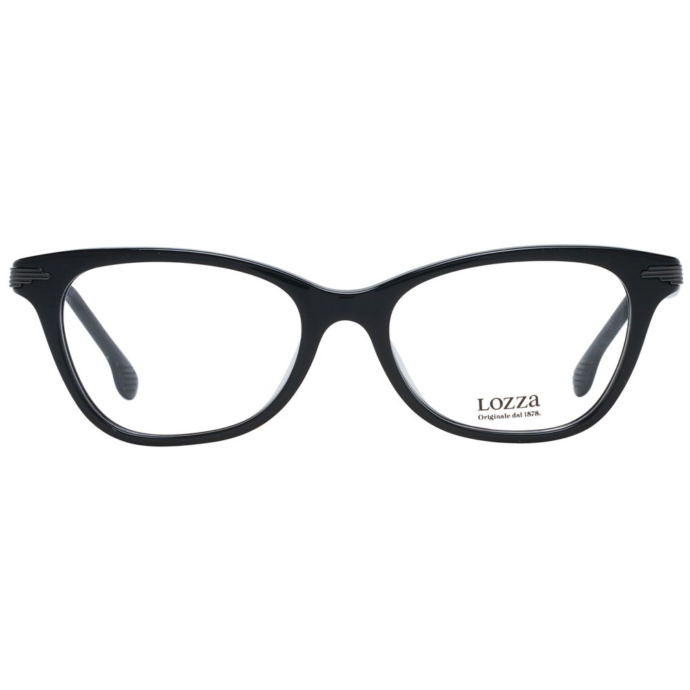 Lozza Black Acetate & Plastic Glasses Frames