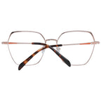 Emilio Pucci rose gold metal glasses frames with sleek design and clear lenses, stylish accessory for modern eyewear.