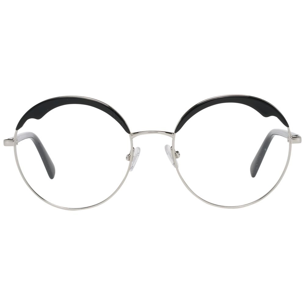Emilio Pucci Black Metal & Plastic Glasses Frames Emilio Pucci