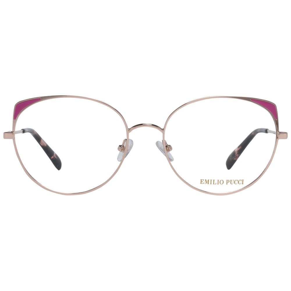 Emilio Pucci Rose Gold Women Glasses Frame