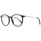 Max & Co black plastic eyeglasses frames with rectangular lenses and sleek design, suitable for everyday wear.