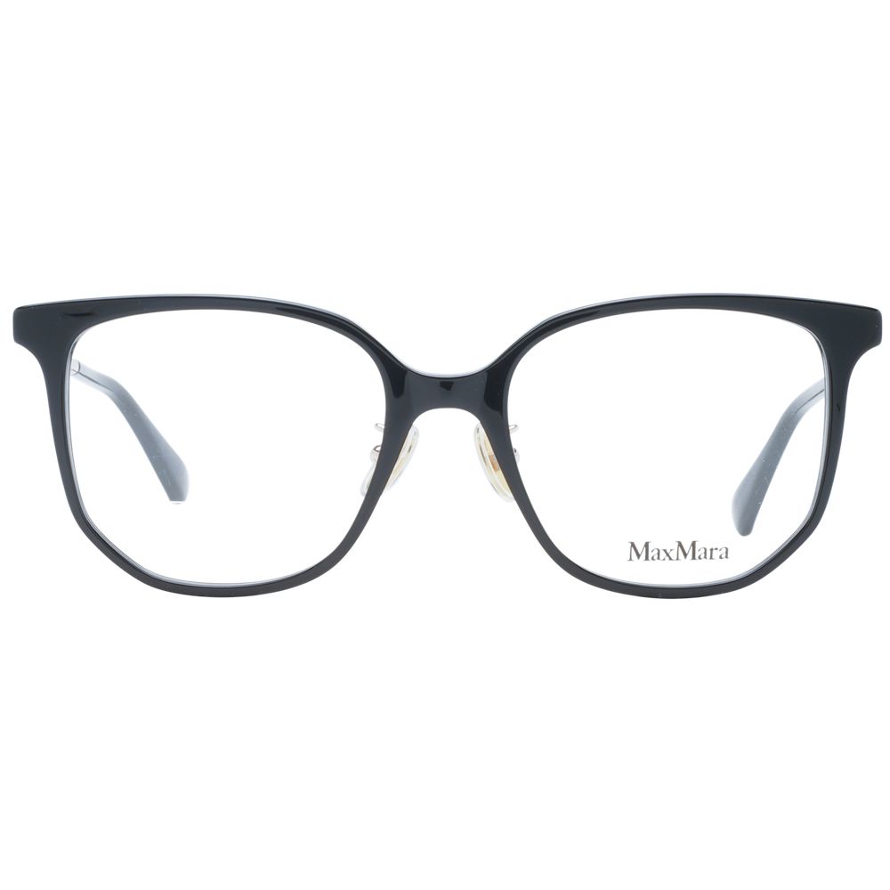 Max Mara Black Plastic Glasses Frames