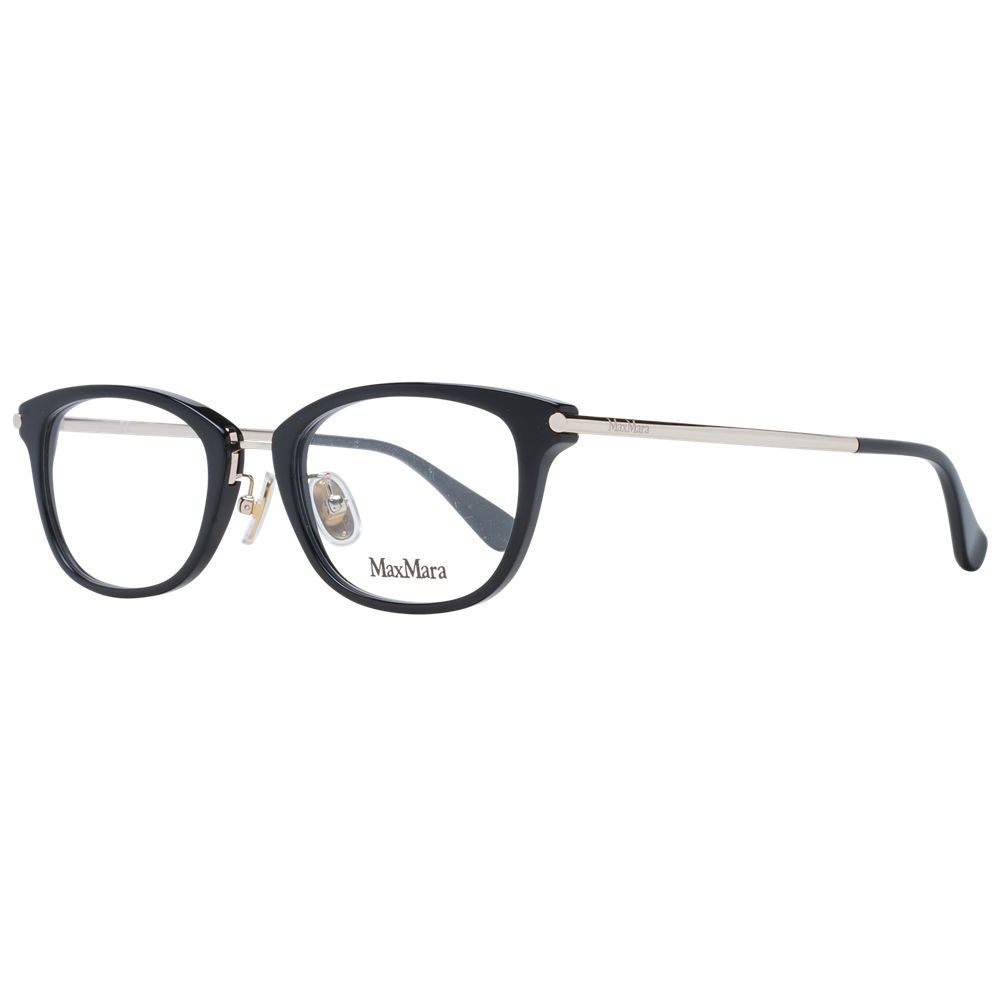 Max Mara Black Plastic Glasses Frames