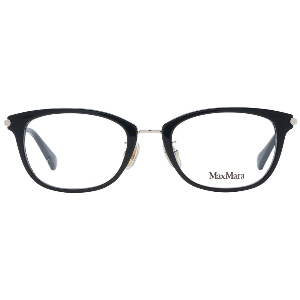 Max Mara Black Plastic Glasses Frames