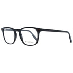 Ermenegildo Zegna Black Plastic Glasses Frames