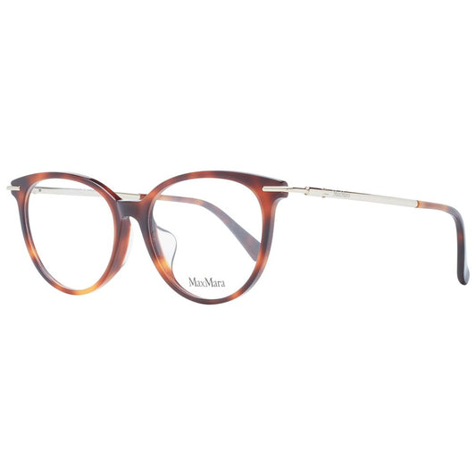 Max Mara Brown Plastic Glasses Frames