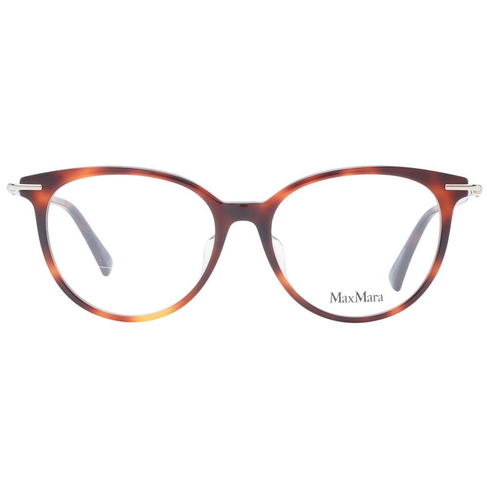 Max Mara Brown Plastic Glasses Frames