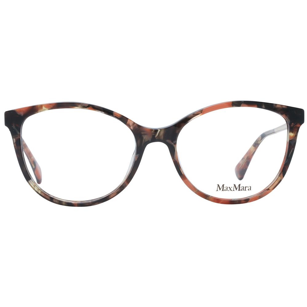 Max Mara Brown Plastic Glasses Frames