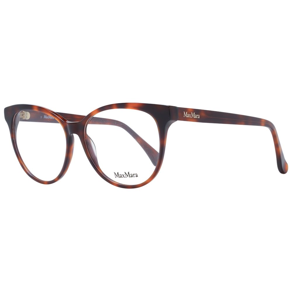 Max Mara Brown Plastic Glasses Frames