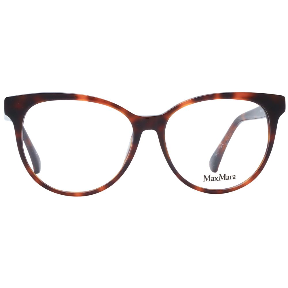Max Mara Brown Plastic Glasses Frames