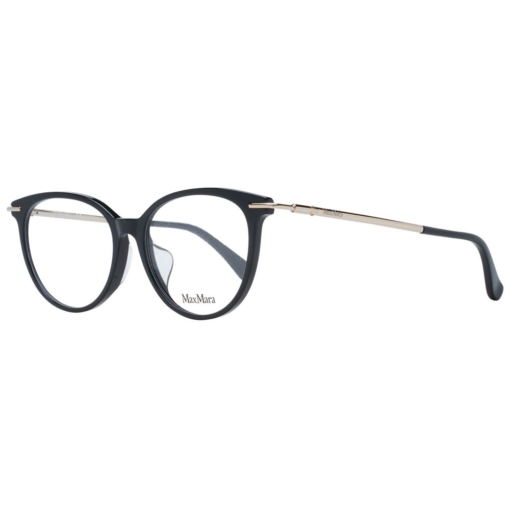 Max Mara Black Plastic Glasses Frames