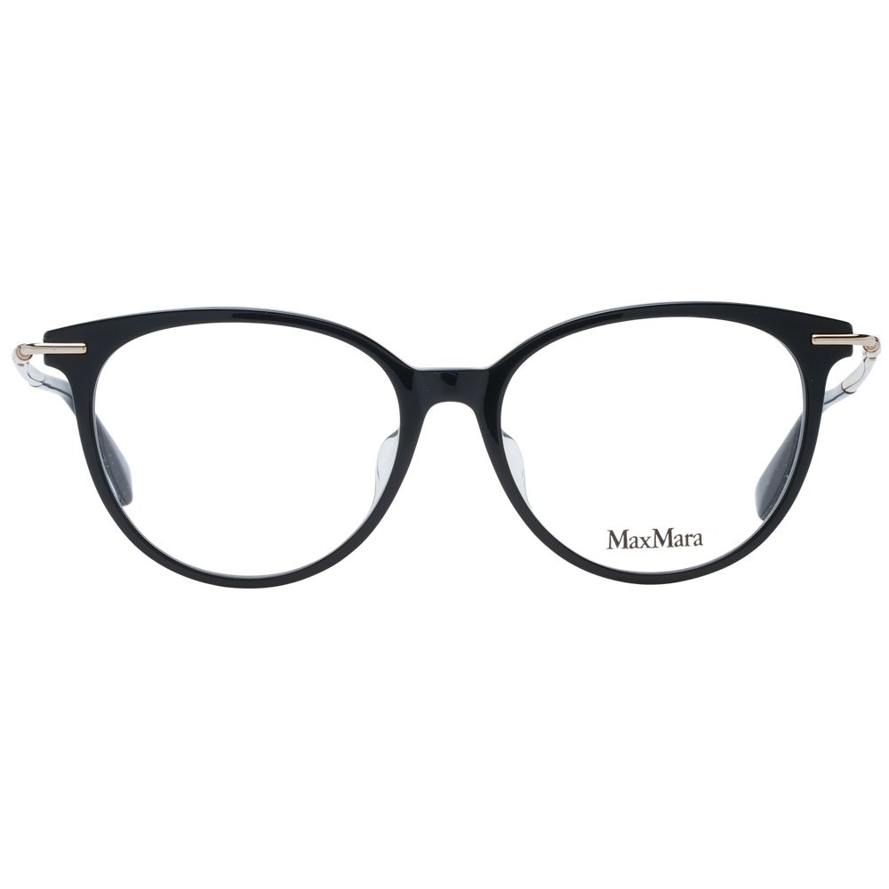 Max Mara Black Plastic Glasses Frames