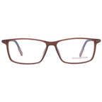 Ermenegildo Zegna Brown Plastic Glasses Frames
