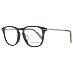 Ermenegildo Zegna Black Plastic Glasses Frames