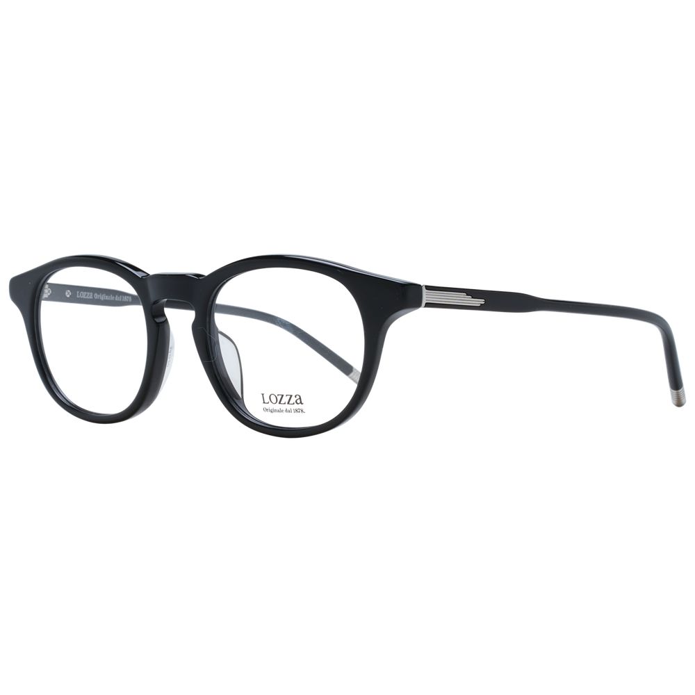 Lozza Black Acetate & Plastic Glasses Frames