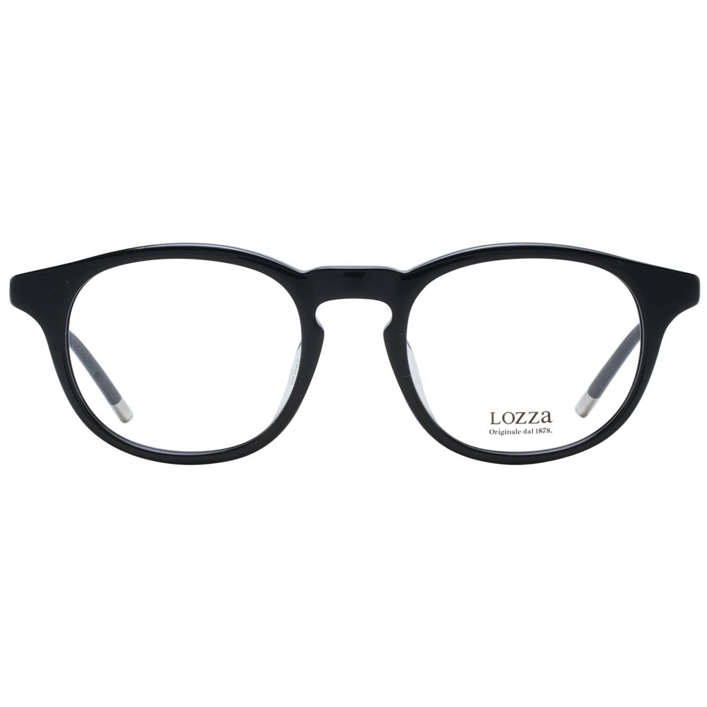 Lozza Black Acetate & Plastic Glasses Frames