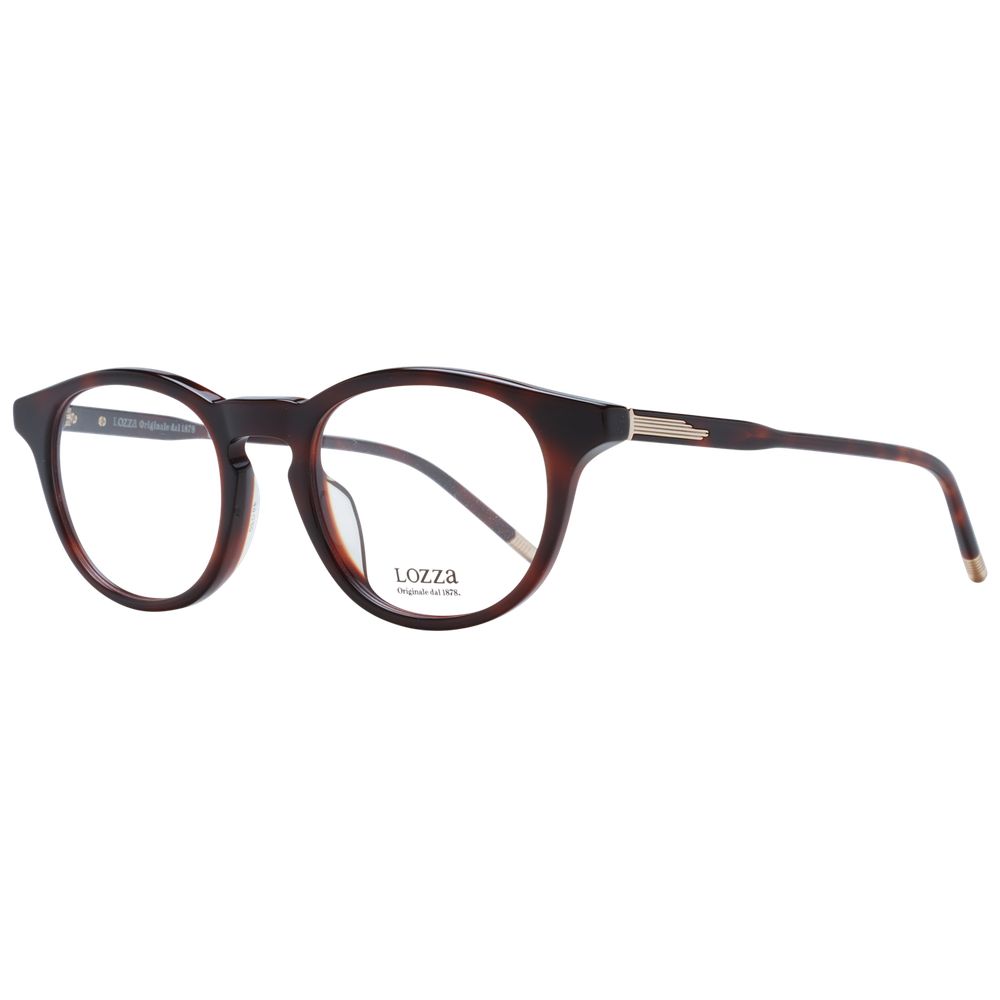 Lozza Brown Acetate & Plastic Glasses Frames